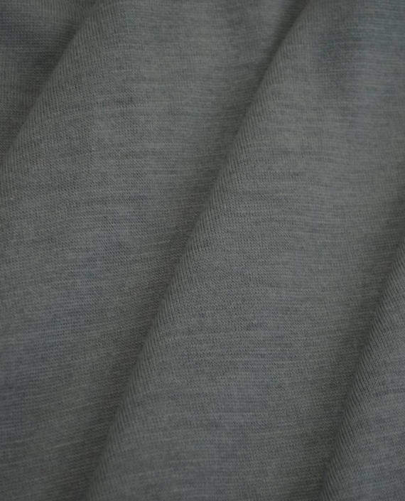 Ткань Трикотаж Шерстяной 2156 цвет серый меланж картинка 2
