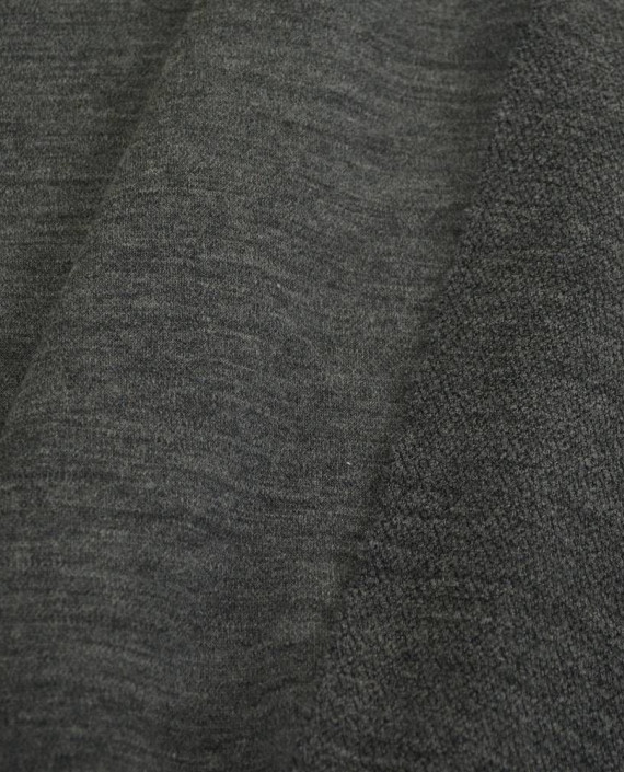 Ткань Трикотаж Шерстяной 2157 цвет серый меланж картинка 1