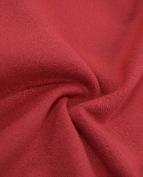 Ткань Трикотаж Хлопковый 2158 цвет красный картинка