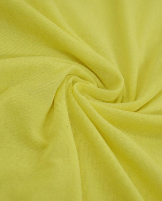 Ткань Трикотаж Хлопковый 2165 цвет желтый картинка