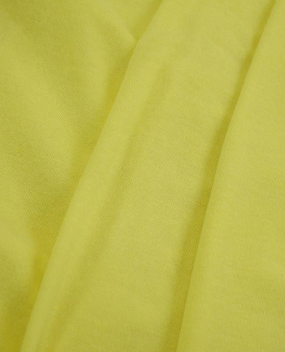 Ткань Трикотаж Хлопковый 2165 цвет желтый картинка 2
