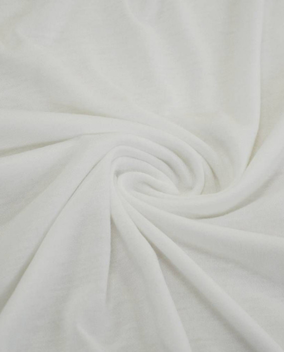 Ткань Трикотаж Хлопковый 2168 цвет белый картинка
