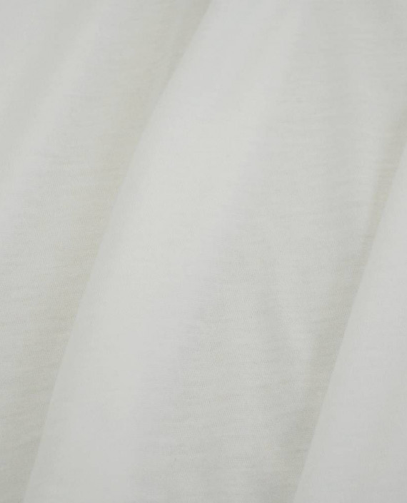 Ткань Трикотаж Хлопковый 2168 цвет белый картинка 1