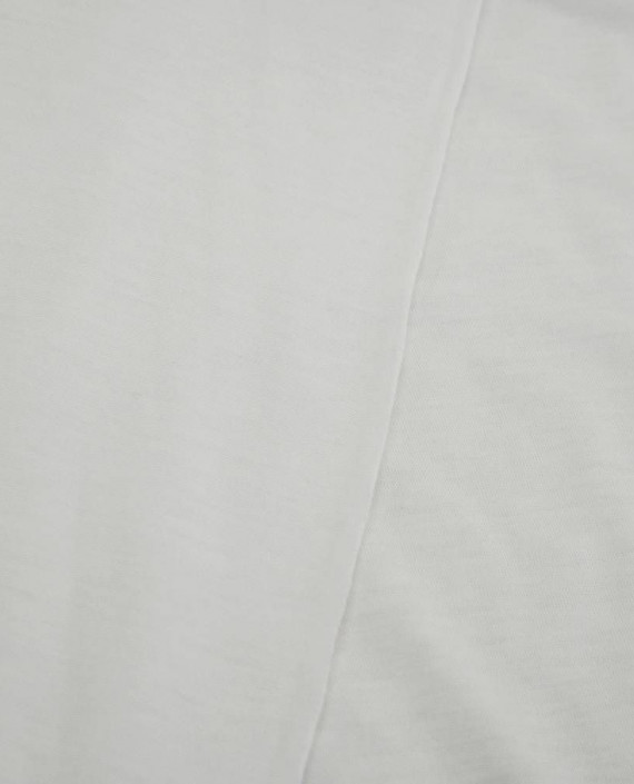 Ткань Трикотаж Хлопковый 2168 цвет белый картинка 2