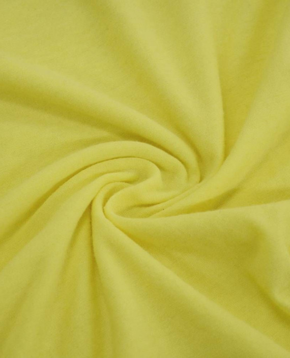 Ткань Трикотаж Хлопковый 2179 цвет желтый картинка