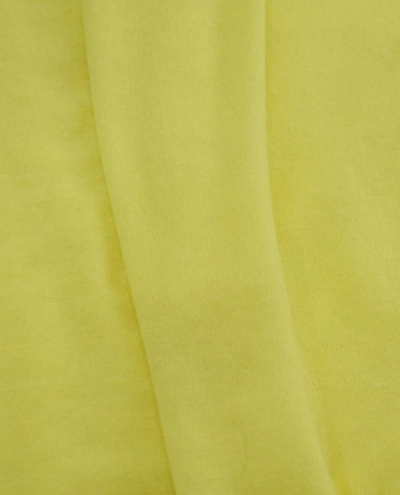 Ткань Трикотаж Хлопковый 2179 цвет желтый картинка 2