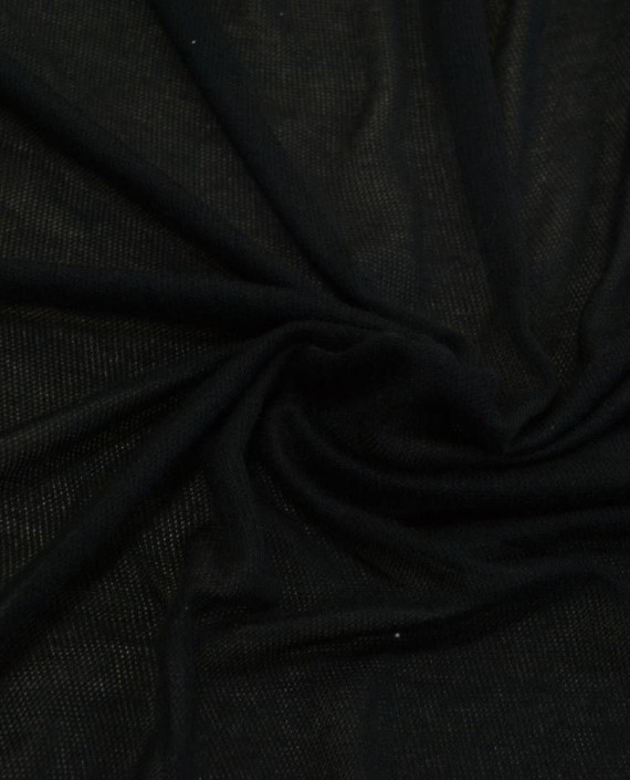 Ткань Трикотаж Хлопковый 2182 цвет черный картинка