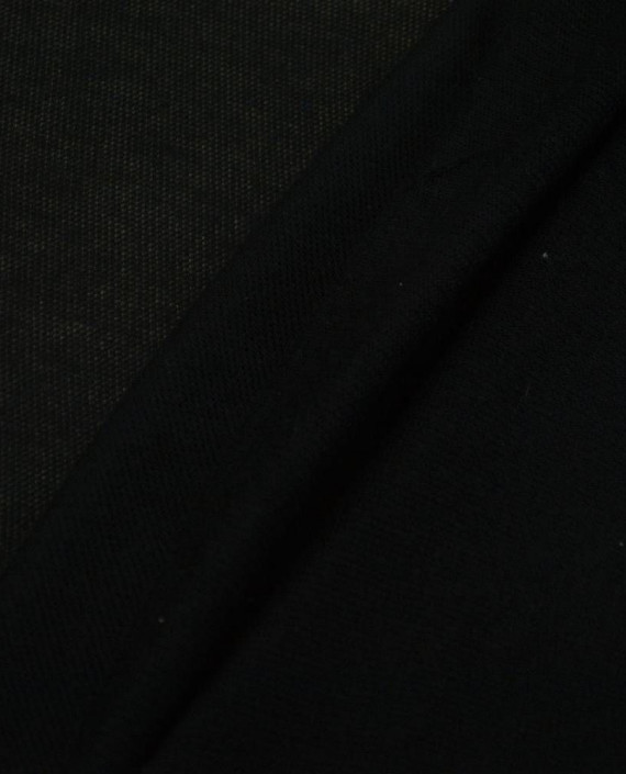 Ткань Трикотаж Хлопковый 2182 цвет черный картинка 2