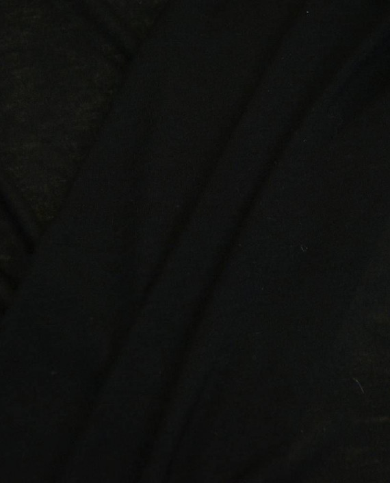 Ткань Трикотаж Хлопковый 2183 цвет черный картинка 2