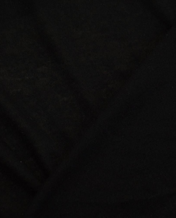 Ткань Трикотаж Хлопковый 2186 цвет черный картинка 2