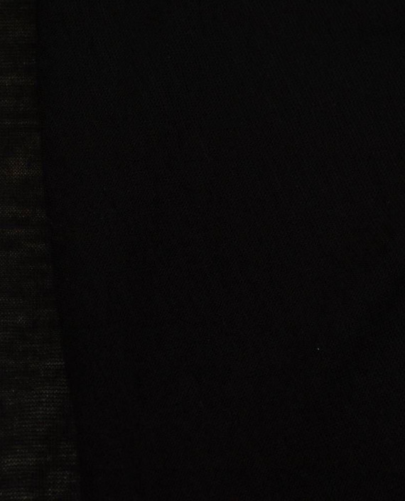 Ткань Трикотаж Шерстяной 2187 цвет черный меланж картинка 2