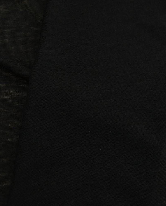 Ткань Трикотаж Шерстяной 2193 цвет черный меланж картинка 1