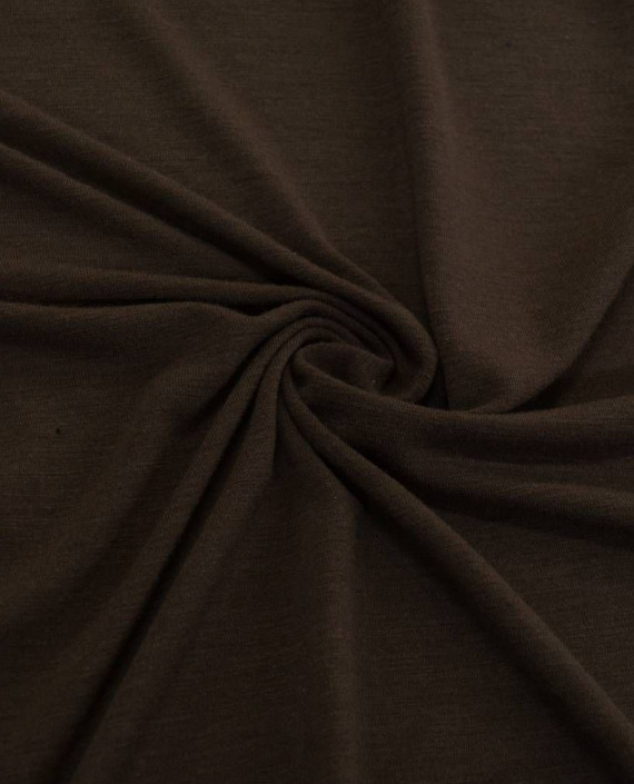 Ткань Трикотаж Шерстяной 2194 цвет коричневый картинка