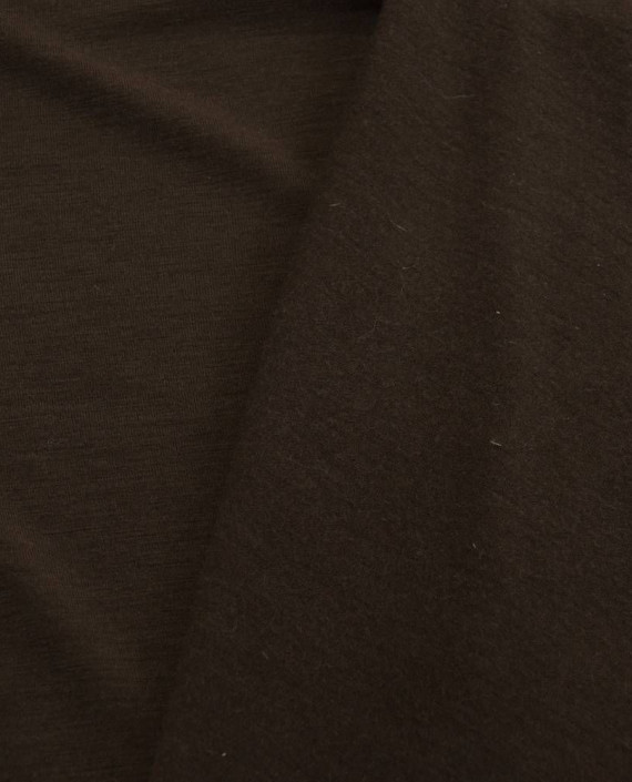 Ткань Трикотаж Шерстяной 2194 цвет коричневый картинка 2