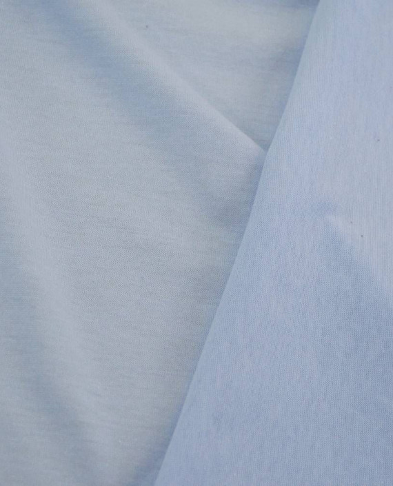 Последний отрез-0.8Мм Ткань Трикотаж Хлопковый 12208 цвет голубой картинка 1