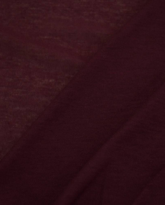 Ткань Трикотаж Хлопковый 2209 цвет бордовый картинка 2