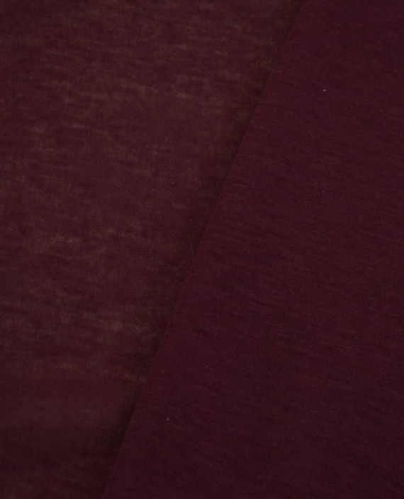 Ткань Трикотаж Хлопковый 2209 цвет бордовый картинка 1