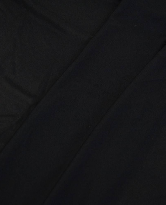 Ткань Трикотаж Полиэстер 2210 цвет черный картинка 1
