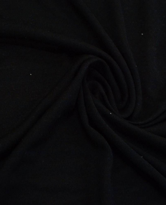 Ткань Трикотаж Хлопковый 2223 цвет черный картинка