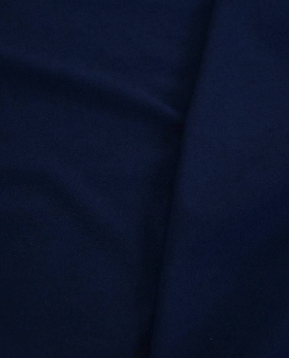 Ткань Трикотаж Вискозный 2227 цвет синий картинка 1