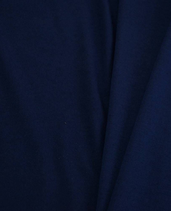 Ткань Трикотаж Вискозный 2227 цвет синий картинка 2
