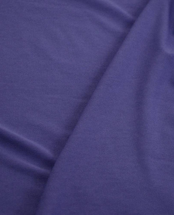 Ткань Трикотаж Вискозный 2234 цвет фиолетовый картинка 1