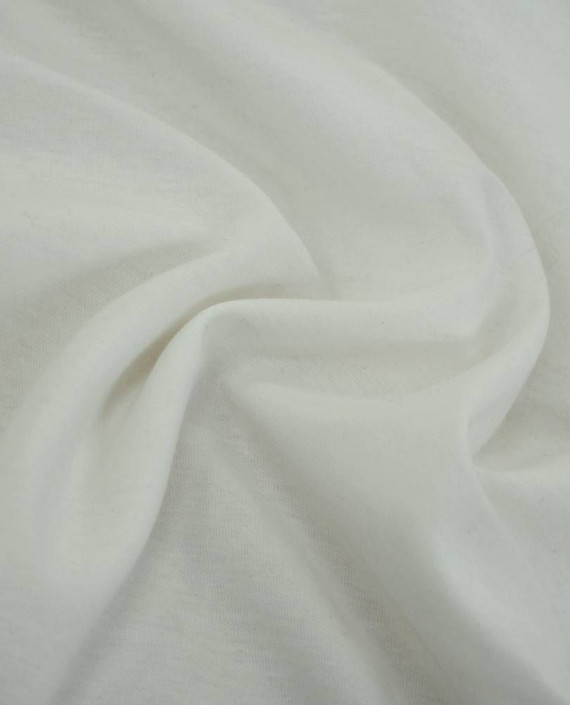 Ткань Трикотаж Хлопковый 2243 цвет белый картинка