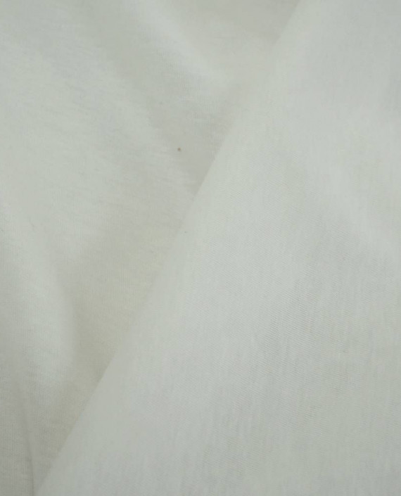 Ткань Трикотаж Хлопковый 2243 цвет белый картинка 2