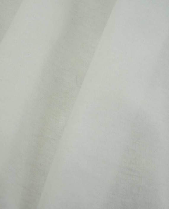 Ткань Трикотаж Хлопковый 2243 цвет белый картинка 1