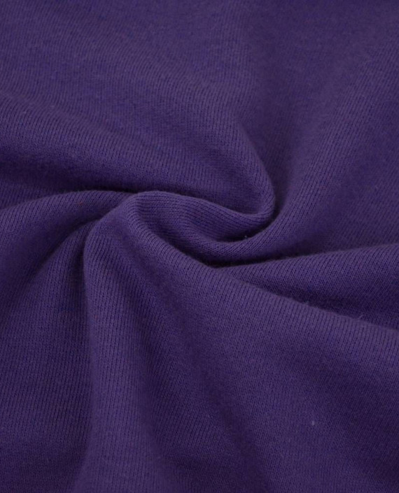 Ткань Трикотаж Футер Хлопковый Вайолет 2248 цвет фиолетовый картинка