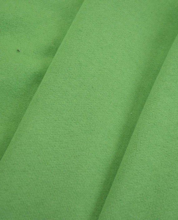 Ткань Трикотаж Футер 3-х нитка 2252 цвет зеленый картинка 1
