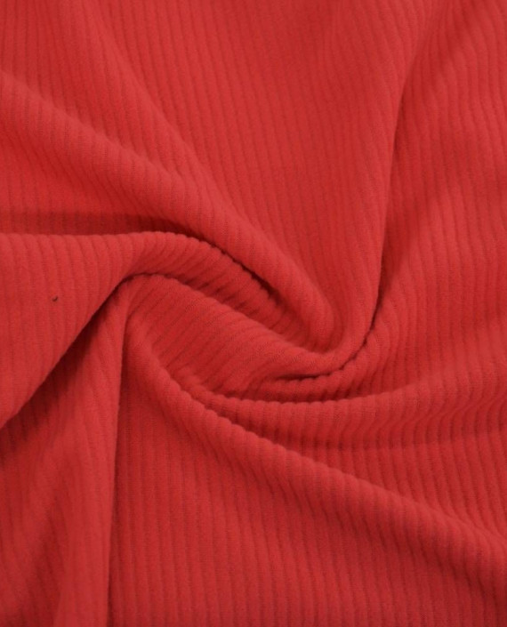 Ткань Трикотаж Полиэстер С Начесом 2277 цвет красный картинка