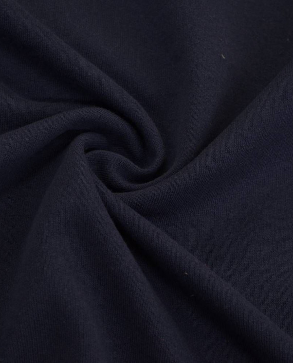 Ткань Трикотаж Футер Хлопковый 2283 цвет синий картинка