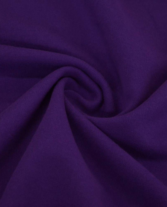 Ткань Трикотаж Футер Хлопковый 2289 цвет фиолетовый картинка
