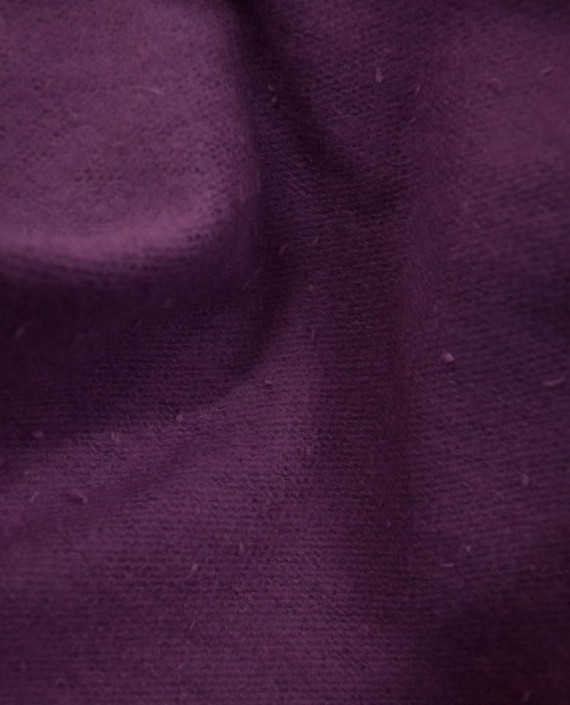 Ткань Трикотаж Футер Хлопковый (Брак) 2299 цвет фиолетовый картинка 2