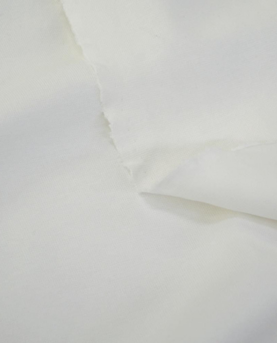 Ткань Трикотаж Джерси Хлопковый 2301 цвет белый картинка 2