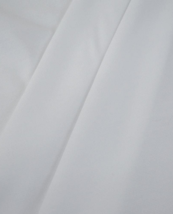 Ткань Трикотаж Хлопковый 2302 цвет белый картинка 2