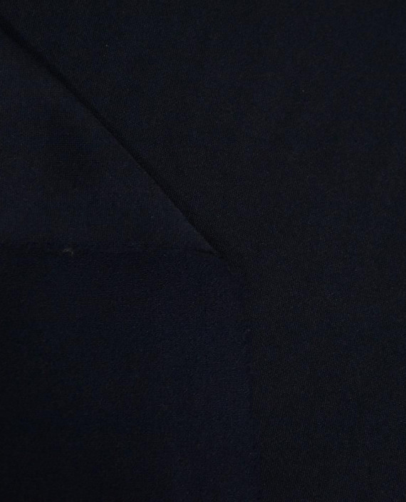 Ткань Трикотаж Креп Полиэстер 2305 цвет синий картинка 1