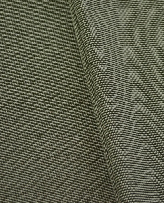Ткань Трикотаж Хлопковый 2309 цвет серый клетка картинка 2