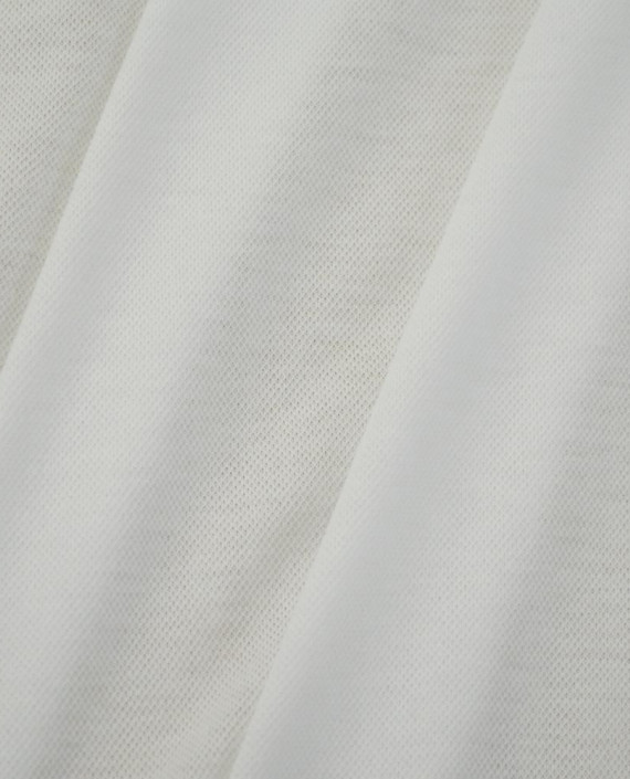 Ткань Трикотаж Пике Хлопковый 2314 цвет белый картинка 1