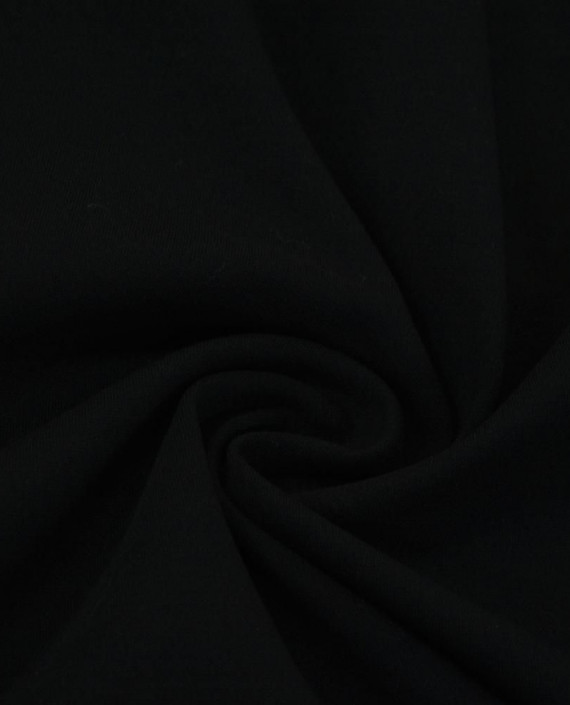 Ткань Трикотаж Джерси Хлопковый 2328 цвет черный картинка