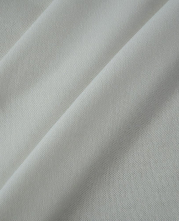 Ткань Трикотаж Хлопковый 2362 цвет белый картинка 2