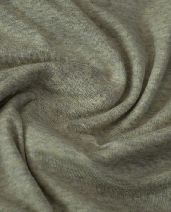 Ткань Трикотаж Хлопковый 2365 цвет серый абстрактный картинка