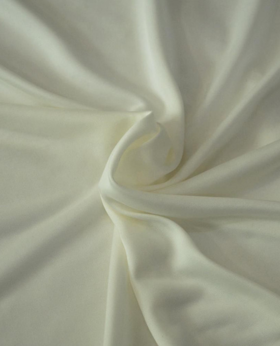 Ткань Трикотаж Масло Вискозный 2367 цвет белый картинка