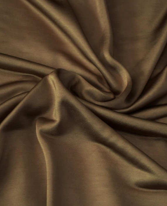 Ткань Трикотаж Масло Вискозный 2369 цвет коричневый картинка
