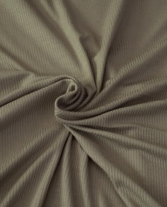Ткань Трикотаж Лапша Вискозный 2372 цвет серый полоска картинка