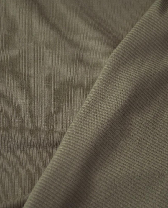 Ткань Трикотаж Лапша Вискозный 2372 цвет серый полоска картинка 2