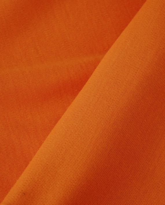 Ткань Трикотаж Чулок Полиэстер 2373 цвет оранжевый картинка 2