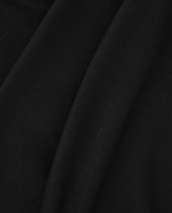 Ткань Трикотаж Вискозный 2381 цвет черный картинка 2