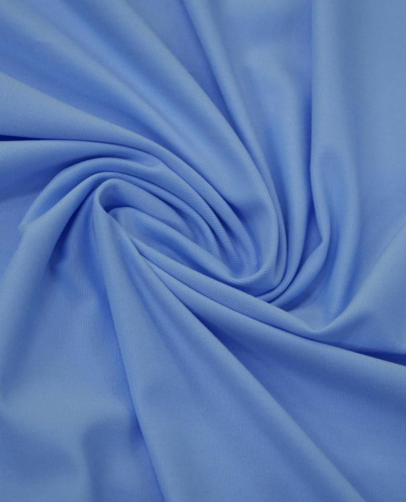Ткань Трикотаж Полиэстер 2387 цвет голубой картинка